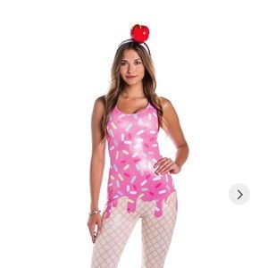 Halloween ice cream cone costume